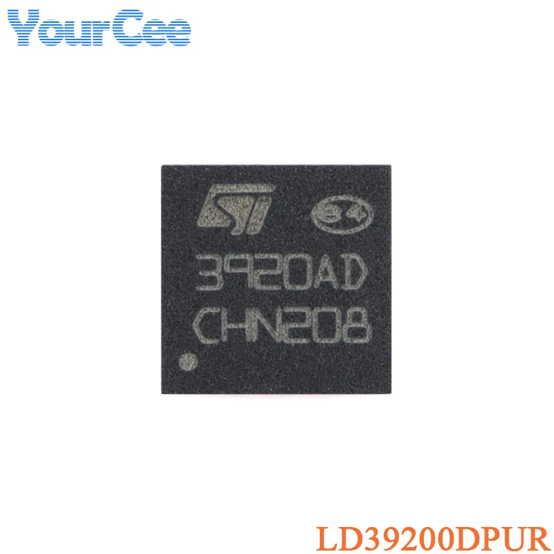 2/5Pcs LD39200DPUR DFN-8-EP 2A High PSRR Ultra-low Voltage Drop Linear Regulator Chip Reverse Current Protection