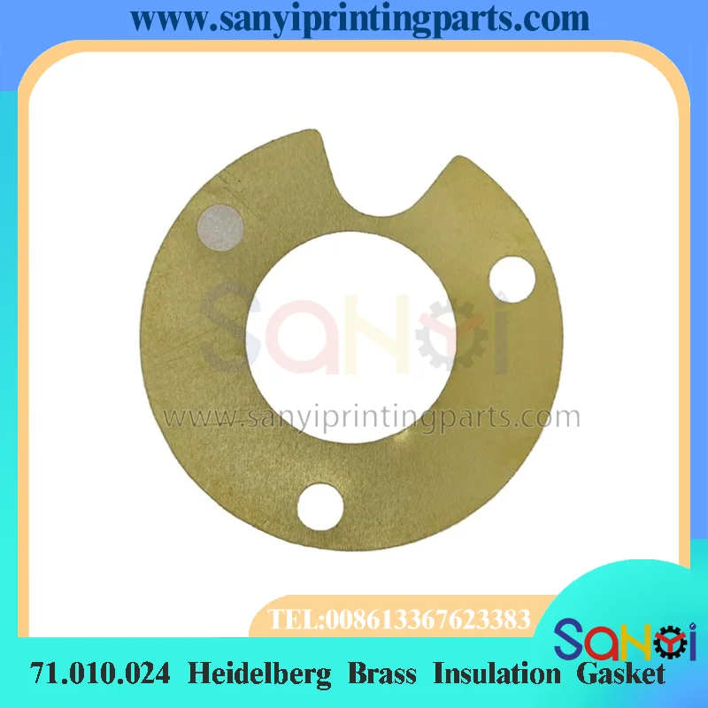 10 Piece 71.010.024 Heidelberg Brass Insulation Gasket Outer Diameter 65MM For Printing Machine Parts