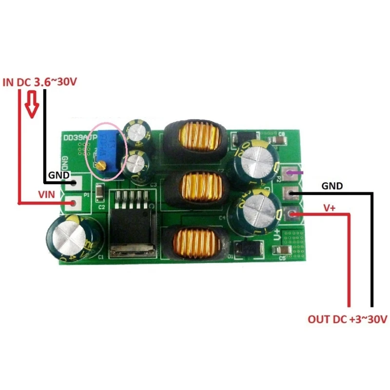 20W +- 5V 6V 9V 10V 12V 15V 24V Regulator for Low-Power Devices