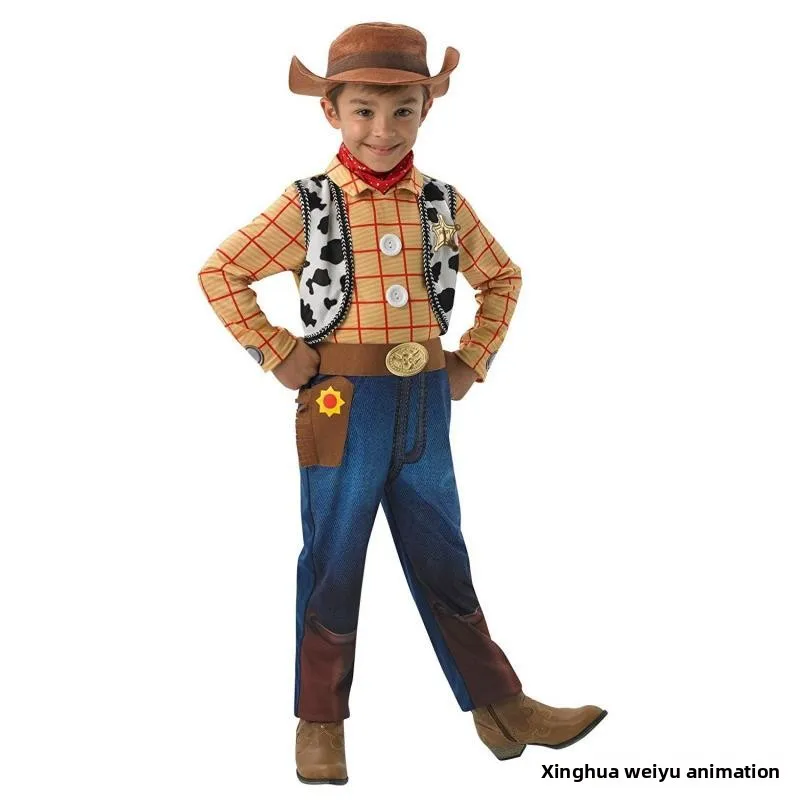 

New Houdi Children's Cosplay Costume Cartoon Character loween Role-plang Clothing Western Sle Kids' Traditional Outfit