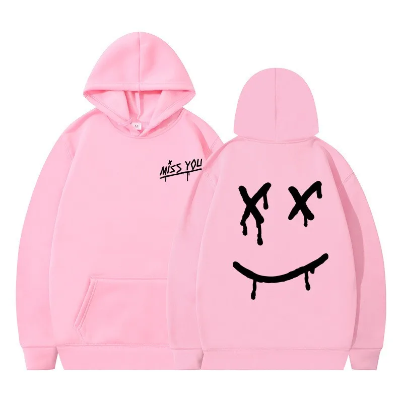 Women's Printed Fashion Plus Velvet Hoodie Hoodie New Autumn/Winter Combination