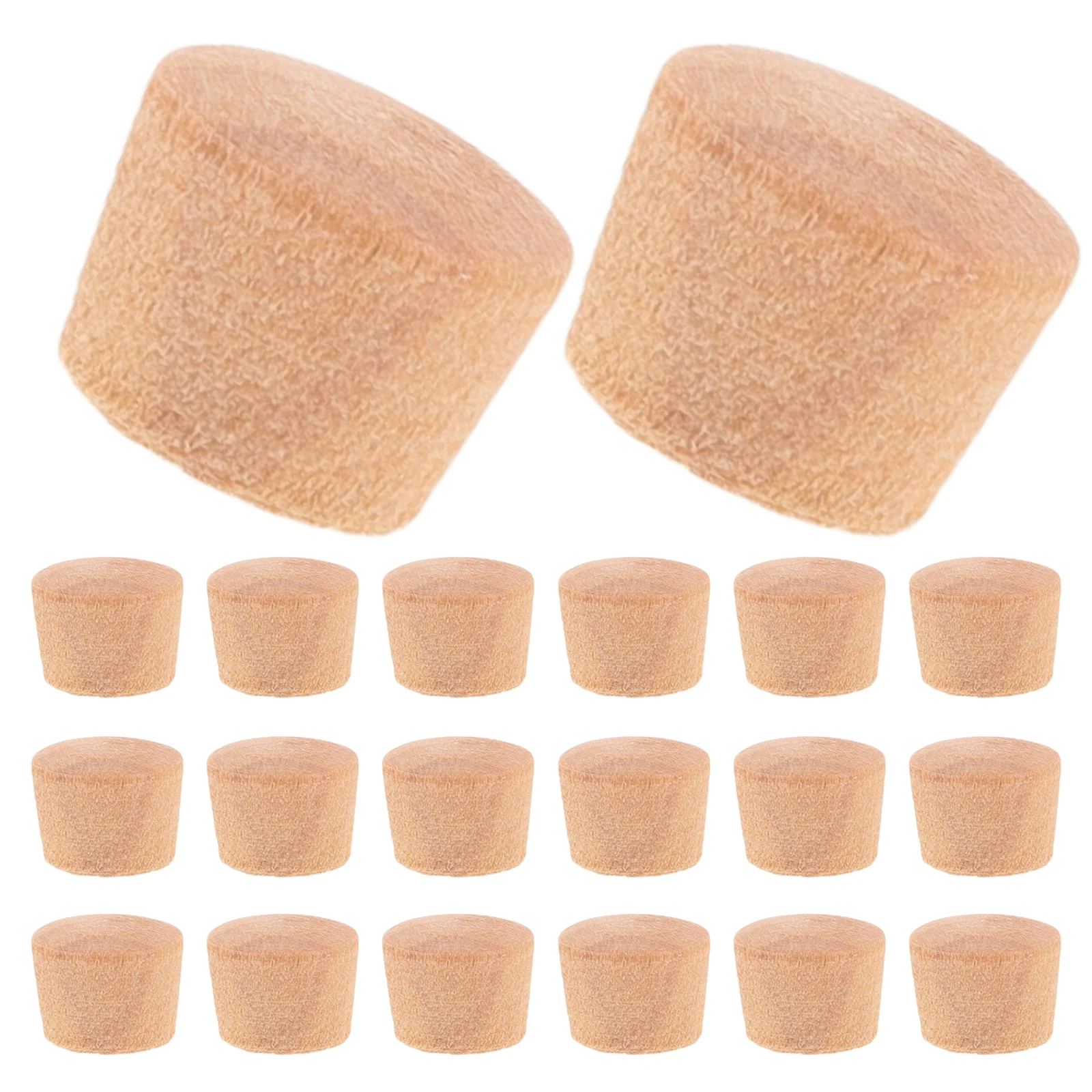 50 قطعة المقابس الخشبية للأثاث ثقب الخشب الصلب المقابس المفاجئة في زر القمم استبدال ثقب المسمار يغطي خزانة كرسي الساق #4