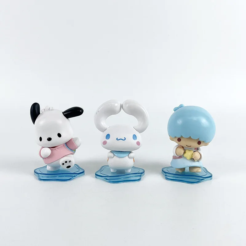 Sanrio back little friend blind box figure ornament Kulomi jade cinnamon dog afraid to buy Melody doll gift