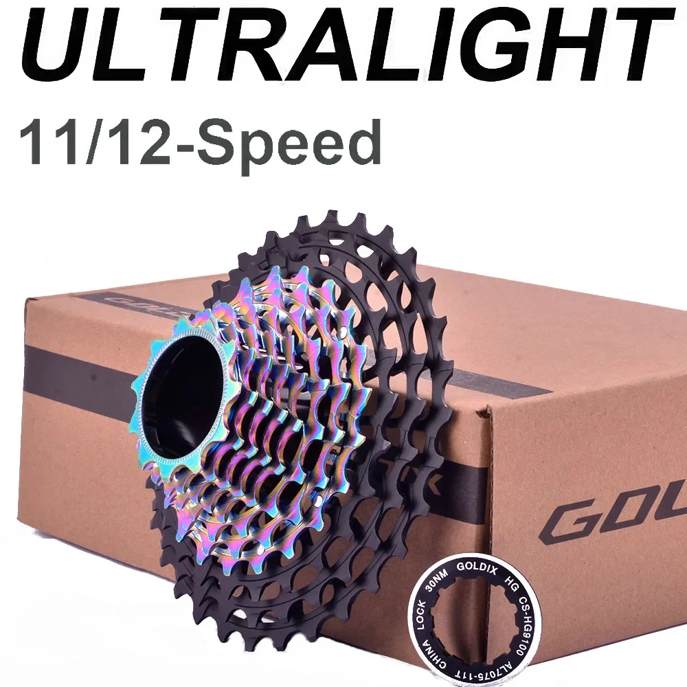 Ultralight Cassette 11 12 Speed Cassette Road Bike Hg Freewheel Sprocket 36t 34t 32t 11-Speed 12-Speed Sprocket 11v 12v Flywheel