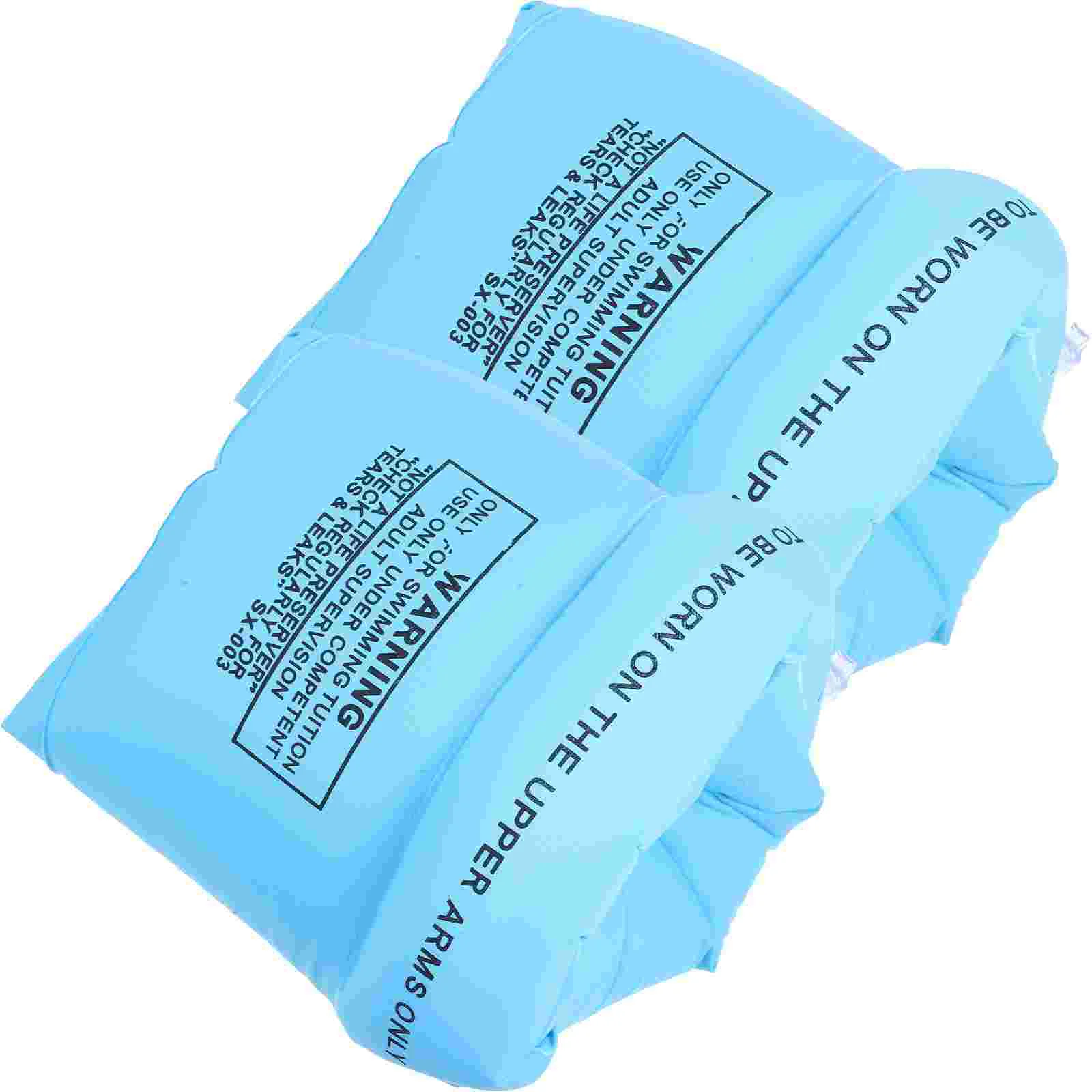 

Inflatable Arm Floaties PVC Swimming Armband Floating Sleeves Pool Equipment Adult Thick Double Safe