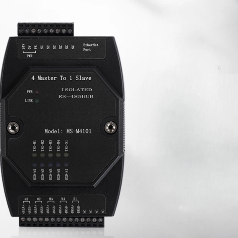 

RS485/232 Three Master and One Slave Modbus Data Sharing Distributor Serial Port Shared Extension Cache Hub