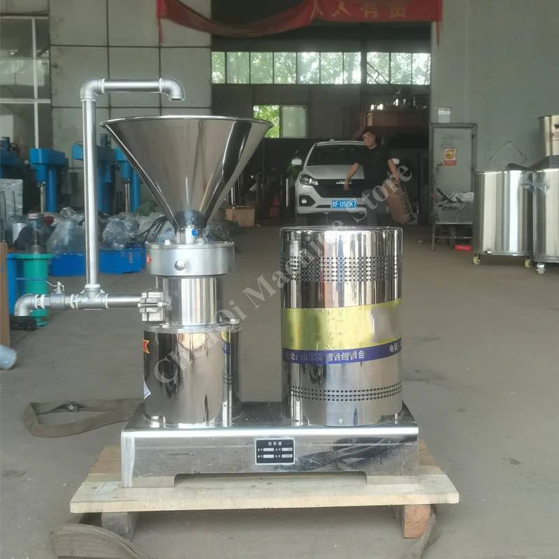 Colloid Machine Commercial Peanut Butter Colloid Mill Peanut Butter Making Machine Electric Sesame Paste Making Machine