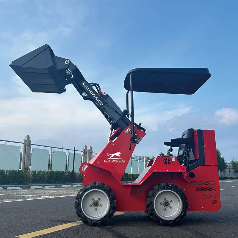 Backhoe Steer Wholesale Loader Crawler Tracked Skid Steer High Quality 4WD Condition Seated Mini Skid Steer Loader Customized