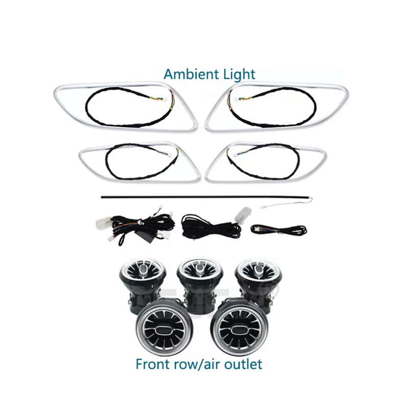 

SJC for Mercedes Benz Class a W176 2013-2018 Ambient Light Car Interior Decorative APP Control Atmosphere LED Lamp for Car