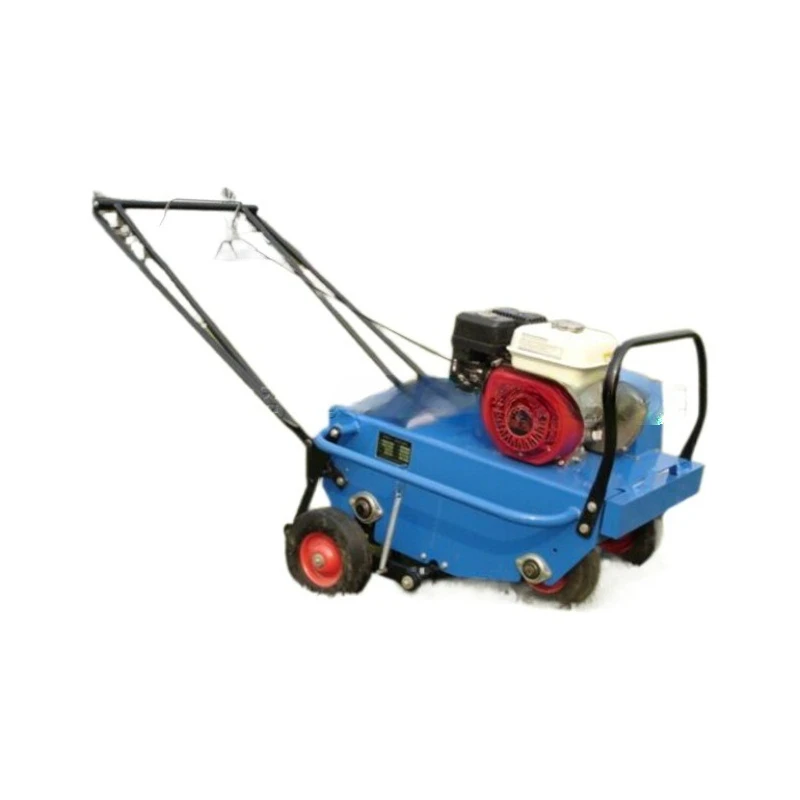 Lawn maintenance drilling machine, landscaping lawn punching machine, park grassland soil removal compaction equipment