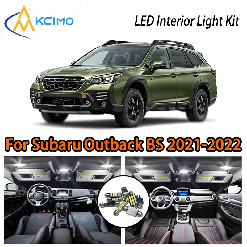 

LED Kit For Subaru Outback BS 2021-2022, Two Colors Super Bright Easy Install Atmosphere Interior Lights