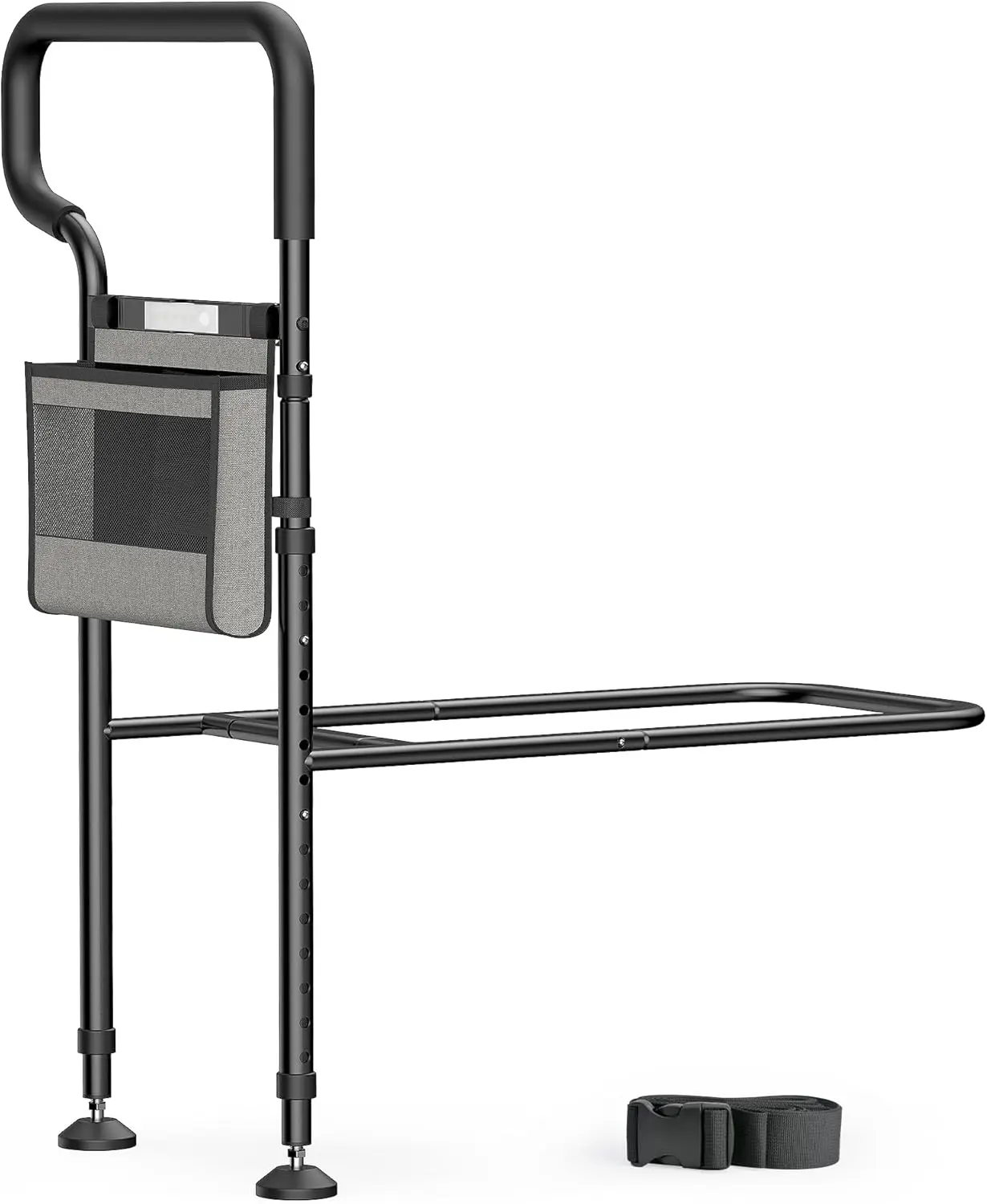 PRO Bed Guard, Bed Rails for Elderly Adults, Safety Bed Rail Adjustable in Height with Ergonomic Wider Handrail, Fall