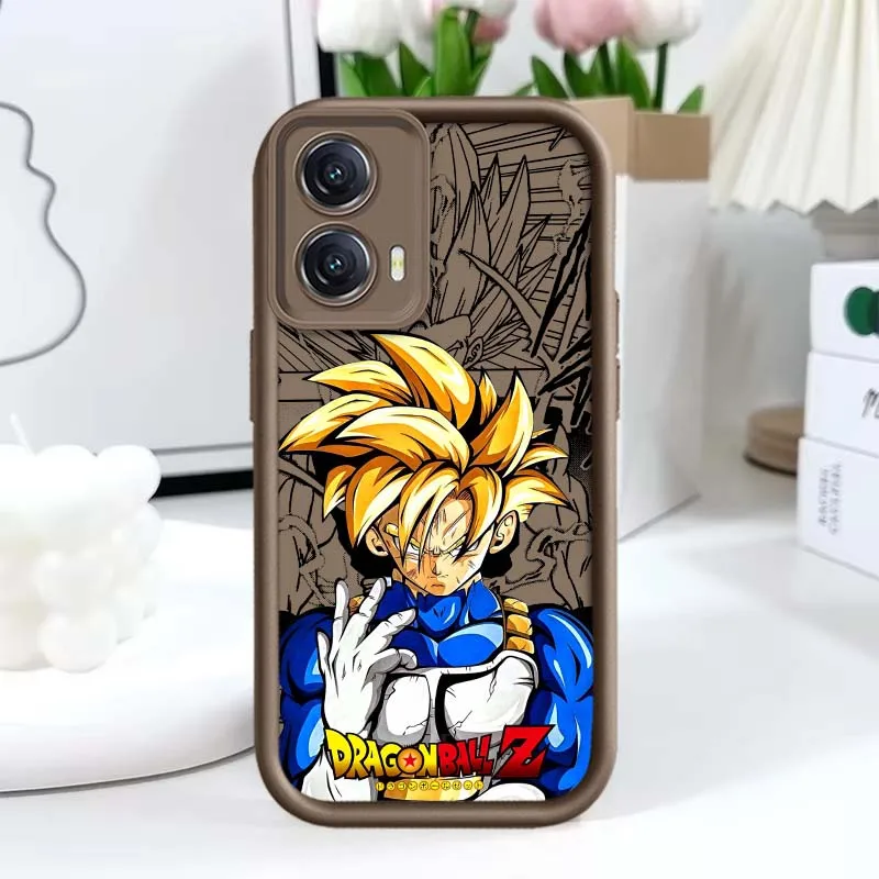Arte d-dragon balls saiyan capa para motorola moto edge g85 g54 g35 g34 g32 e22 e14 g04 50 5g olho escada caso de telefone