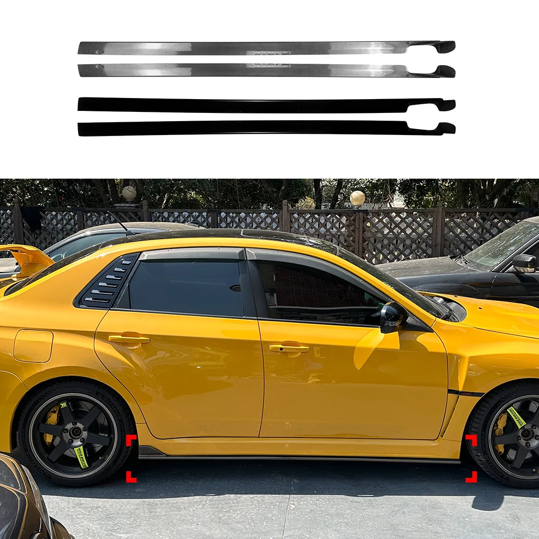 

Модификация боковых порогов (накладок) для Subaru Impreza WRX STI 2008-2014