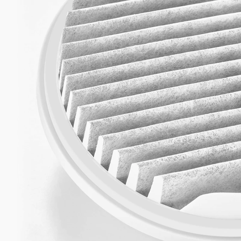 Filtro de aspirador portátil Xiaomi Mijia, branco, 2 pacotes, modelo MJXCQ01DY, 2pcs