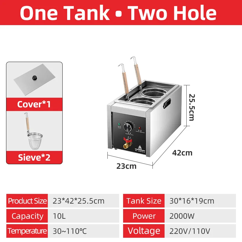 High Productivity Electric Counter Top Pasta Cooker New Condition Noodle Boiler for Restaurants Hotels Food Shops PLC Components