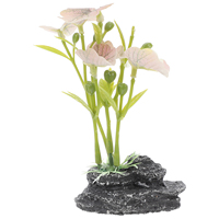Simulated Plant Ornaments Realistic Resin Decorations Aquarium Fish Tank Reptile Terrarium Bearded Dragon Habitat Fake Bonsai