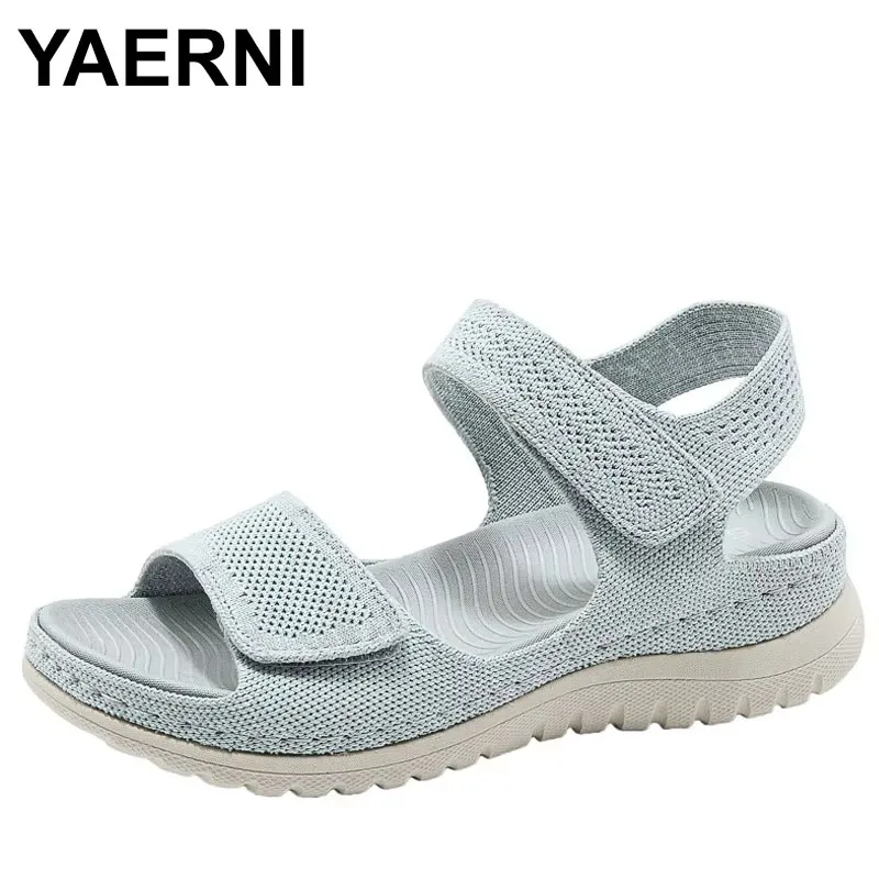 

2025 Bohemia Summer Wedge Sandals for Women Comfortable Non Slip Beach Shoes Lightweight Walking Sandals