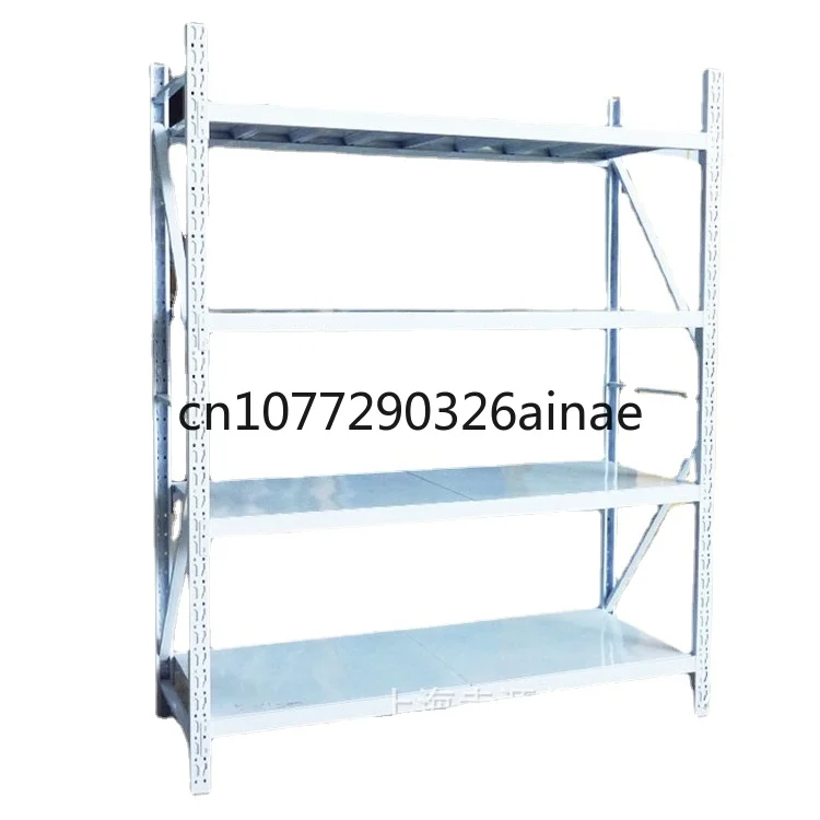 Lightweight Multi-Layer White Storage Rack with 100kg and Light Duty Rack Per Floor for Light Warehouse