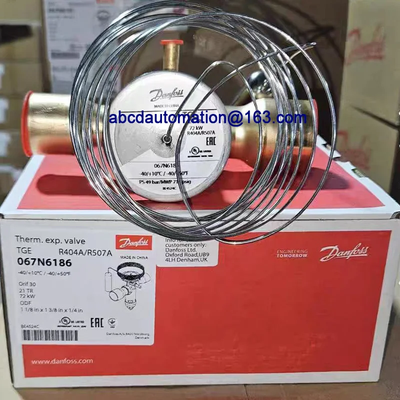 صمام التمدد الحراري دانفوس TGE 067N6161 067N6185 067N6186 067N6187