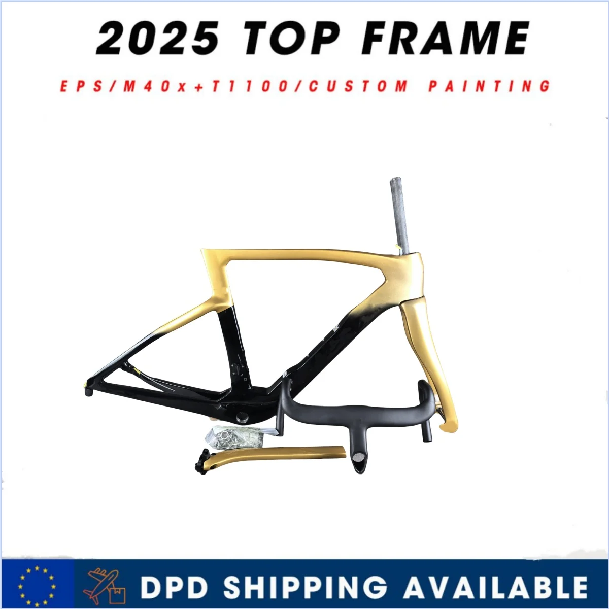 

2025 Newset F16 Сверхлегкая карбоновая велосипедная рама 700c Полная внутренняя карбоновая маршрутизация Дорожный диск F14 Карбоновая рама Велосипедная рама