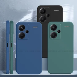 For Xiaomi Redmi Note 13 Pro Plus Case Xiaomi Redmi Note 13 Pro Plus 5G Cover Shockproof Luxury Liquid Silicone Phone Back Case