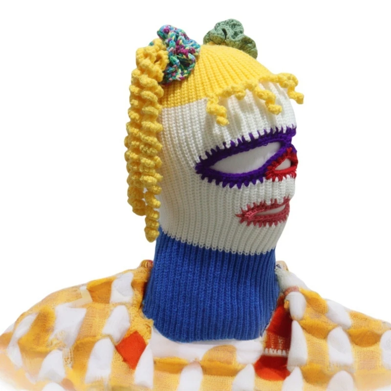 Novelty Balaclava Hat Roleplay Fun Pullover Clown Hat Theme Event Photo Headgear Drop Shipping