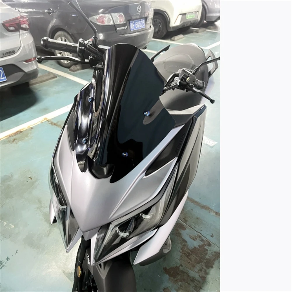 competitive windshield for ZONTES 125V 150V 175V Sports front windshield front face guide windshield cover with bracket