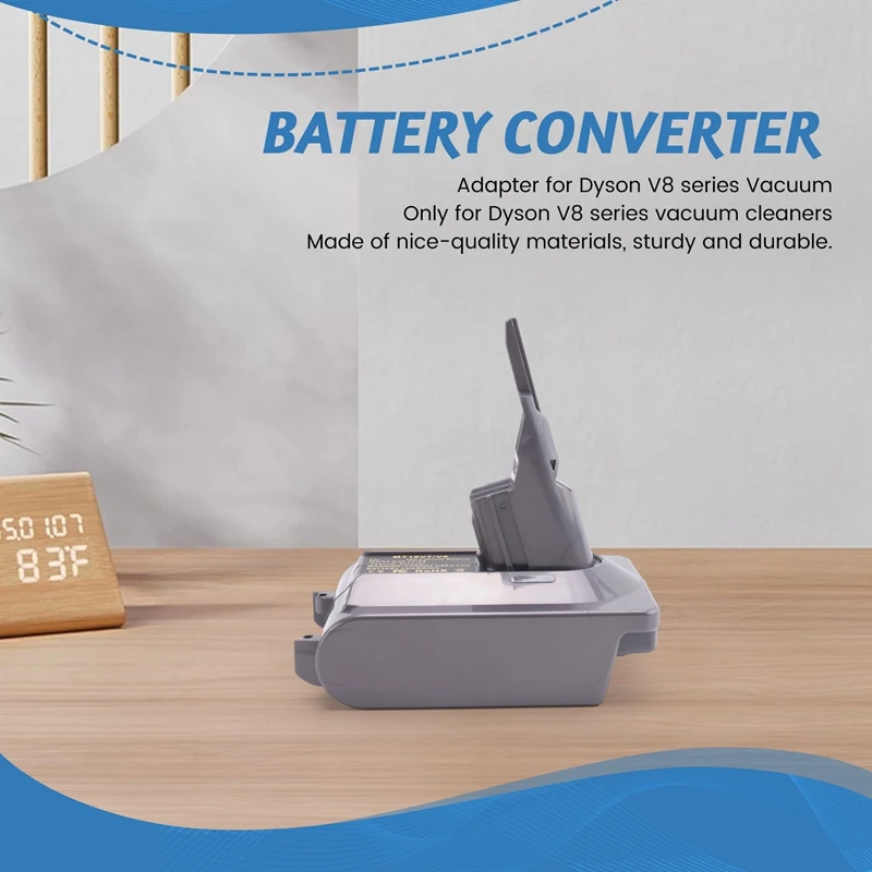 محول محول البطارية لبطارية ليثيوم ماكيتا 18 فولت لأداة المكنسة الكهربائية من سلسلة دايسون V8