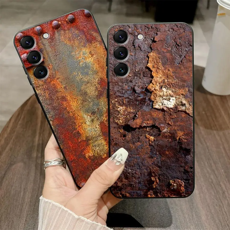 Case for Samsung Galaxy A41 A22 A52 A25 A71 A23 A53 A24 A55 A26 A72 A36 A32 A51 A73 A35 Black Soft Phone Cover Design A Pattern