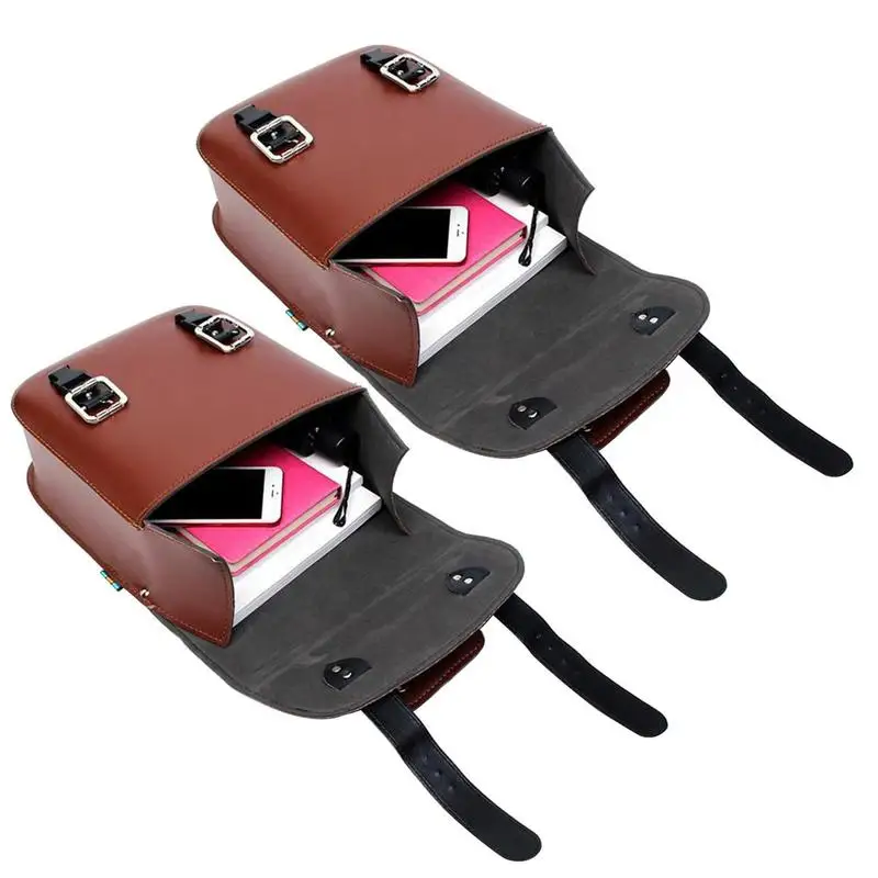 

Седельная сумка большой емкости для мотоциклов, аксессуары, кожаная боковая сумка для инструментов, багажная дорожная сумка, водонепроницаемая седельная сумка