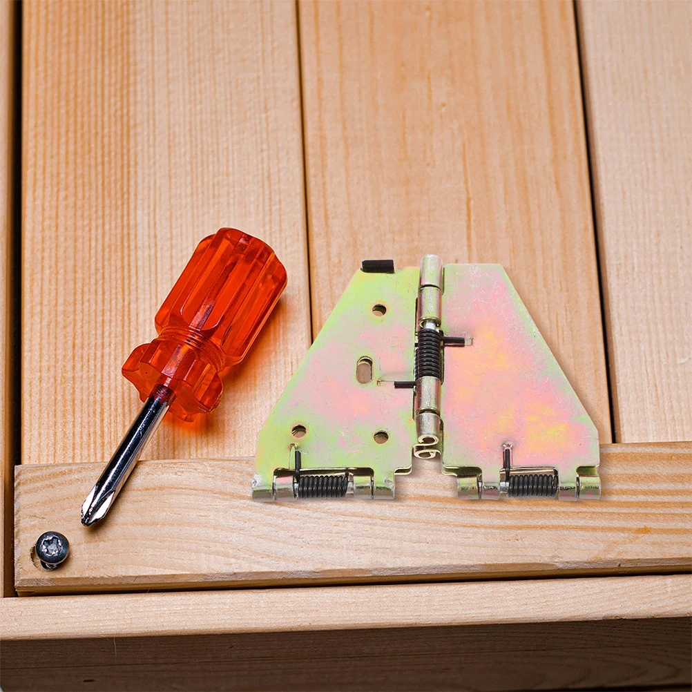 

2pcs Heavy Duty Butterfly Hinges 180 Degree Flip Top For Drop Leaf Tables Wall Mount Shelves Foldable Desks Camping Furniture