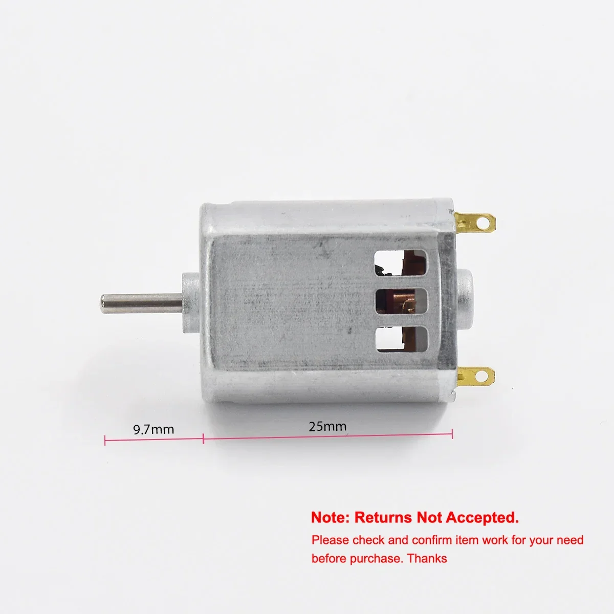 Micro FK-130PH 130SH Carbon Brush Electric Motor DC 3V 3.7V 23400RPM High Speed with Cooling Hole for Toy Slot Car