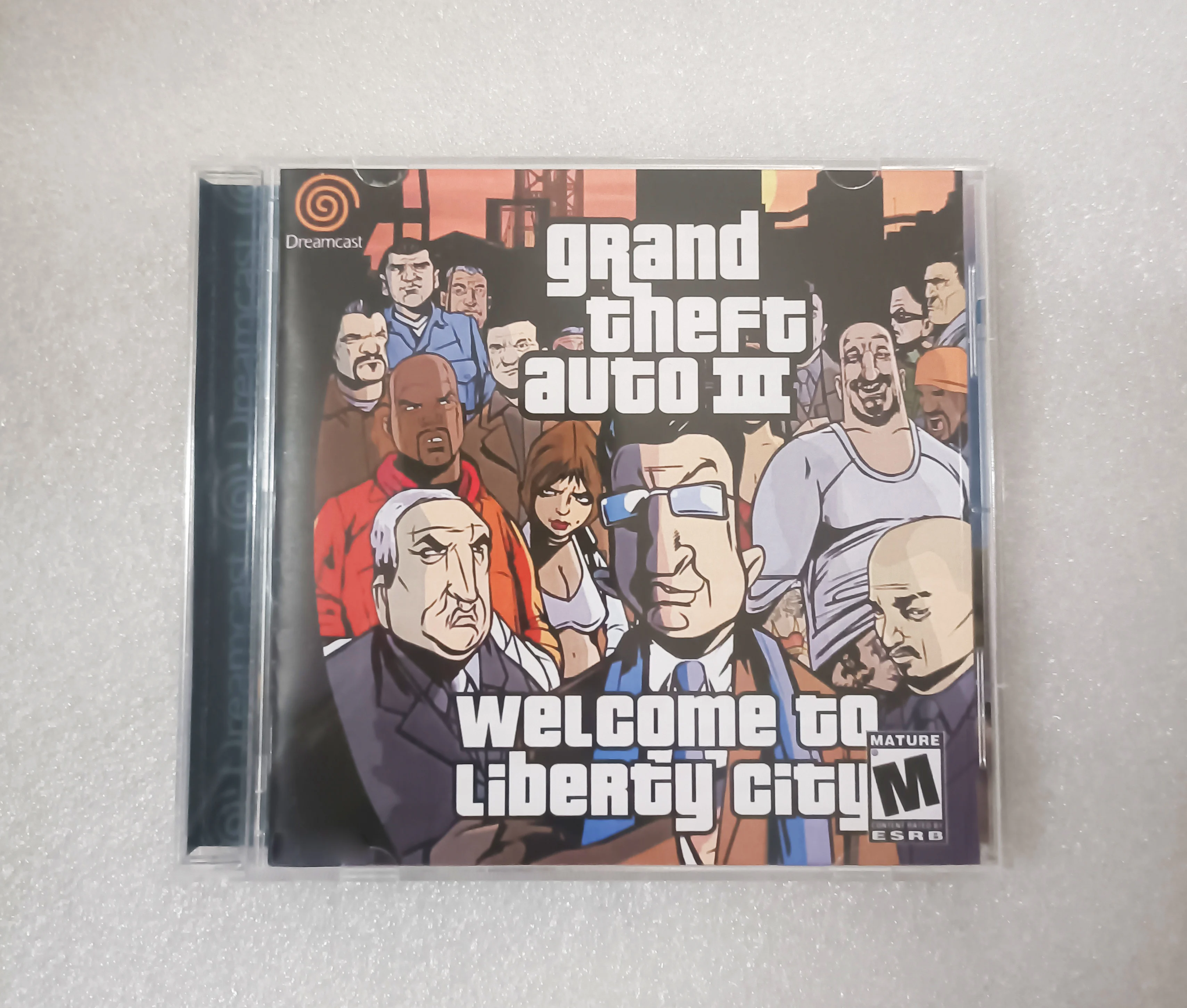 

Dreamcast GTA3 Copy Disc Game Replica Unlock DC Game Console Retro Video Game Direct Reading Game