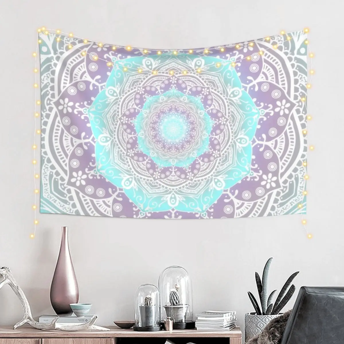 Mandala Yoga Soul/Spirituele Meditatie Mandala Tapijt Home Decor Esthetische Anime Decor Badkamer Decor Tapijt