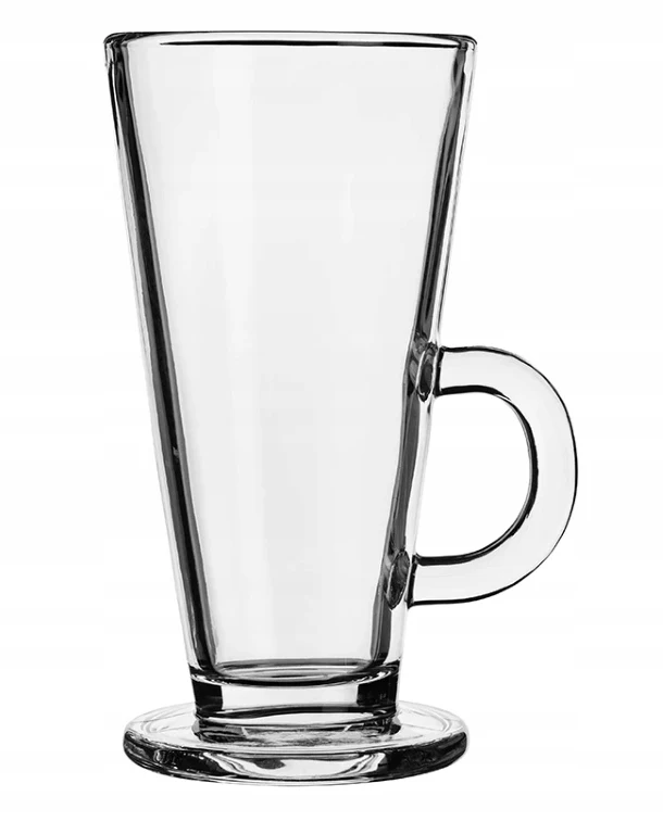 زجاج قهوة بأذن شفافة ، من من من من من الزجاج من القهوة