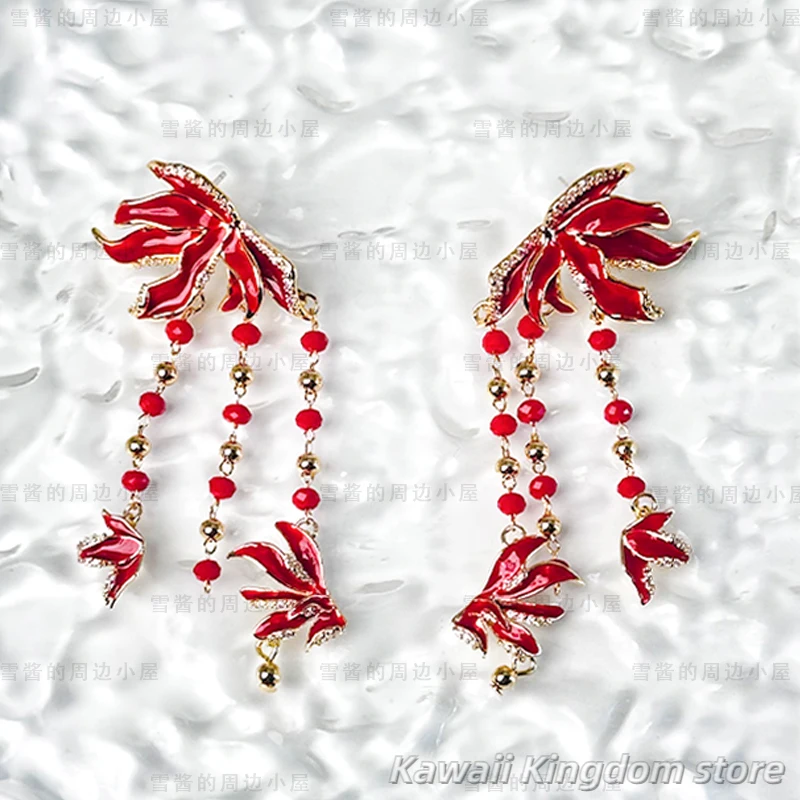 

Love and Deepspace Rafayel 2025 NEW Anime Cosplay Costume Ear Clips Earrings Take Photo Props Accessories