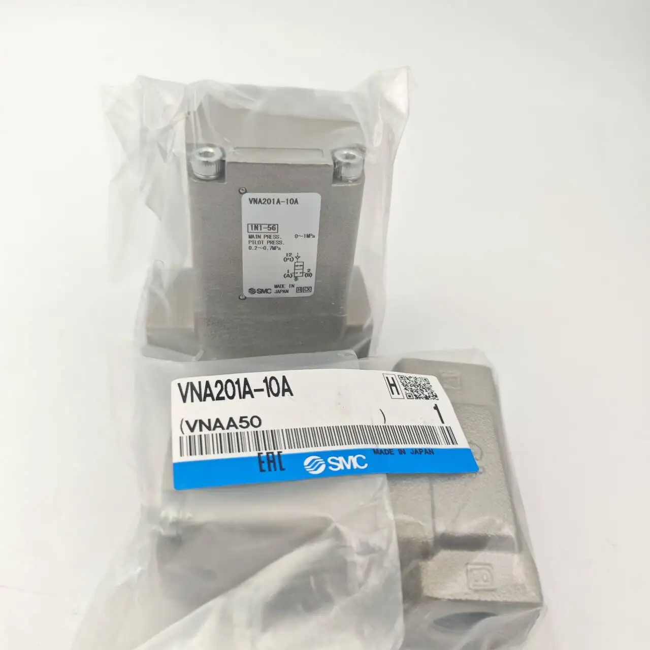 Valvola a 2 vie originale SMC per il controllo del circuito gas-liquido VNB104A/VNB103A-10A VNB112A VNB311A VNB411A Valvole di controllo pneumatiche