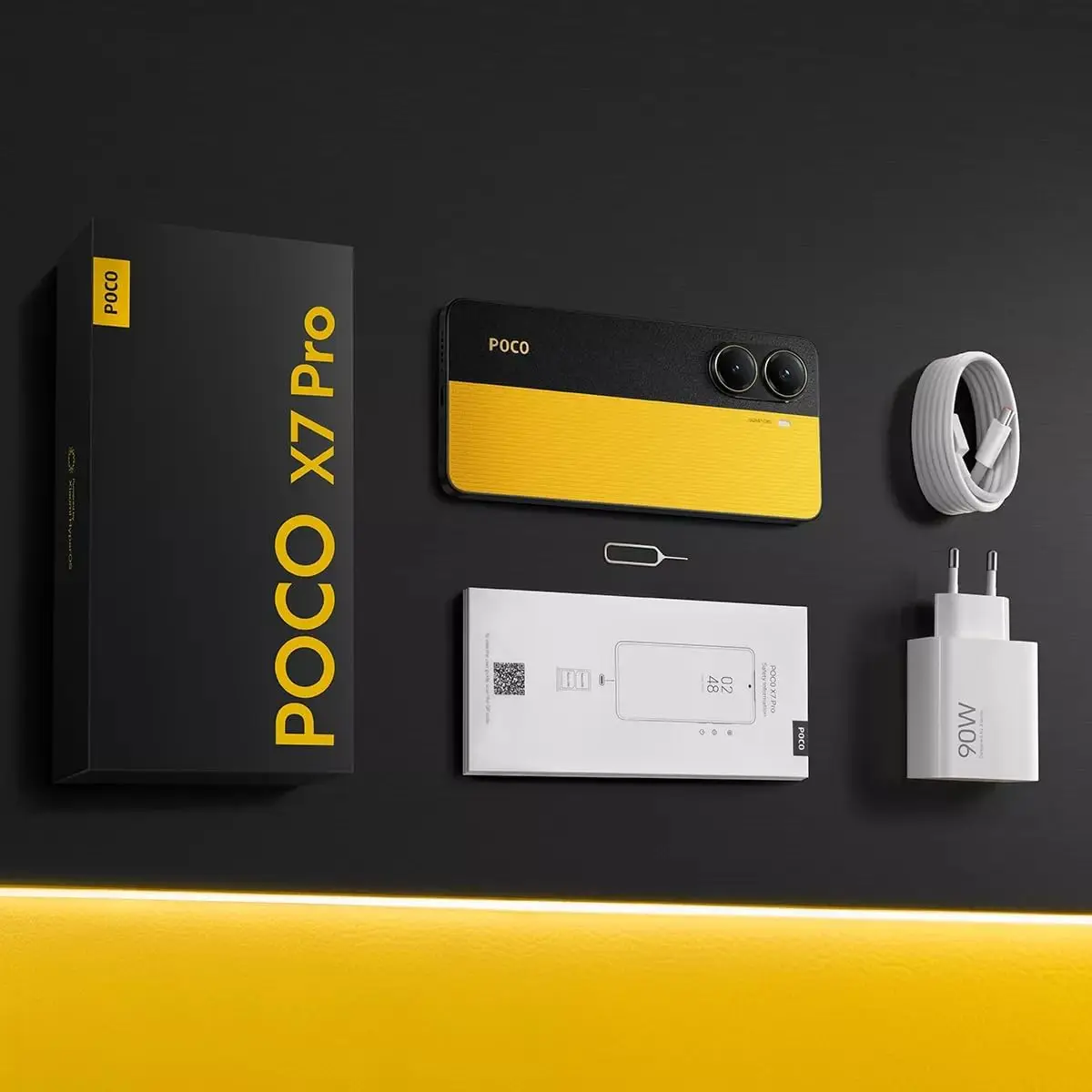 POCO X7 Pro 5G Smartphone 120Hz AMOLED 90W Charging 256GB 6000mAh 