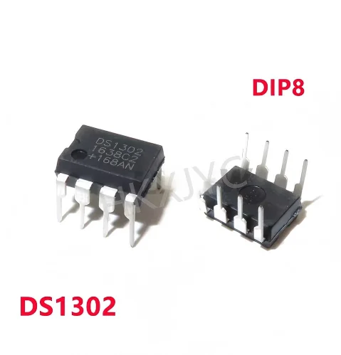 20~100/PCS New DS1302 DS1302N DIP-8 Clock chip timing circuit chip In Stock