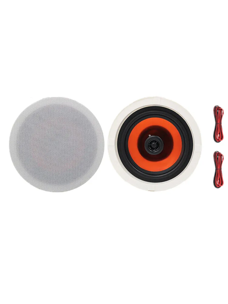 Herdio 6,5” 2PCS Inbouwluidsprekers voor plafondmontage 2-weg passief luidsprekersysteem 300W Ideaal voor vochtige binnenkeuken slaapkamer - afbeelding 2