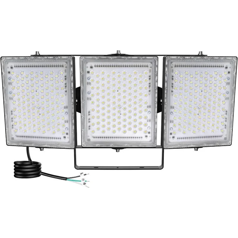 STASUN 600W 60000lm Outdoor Area Lighting, IP66 Waterproof Outdoor Floodlight Commercial Security Light