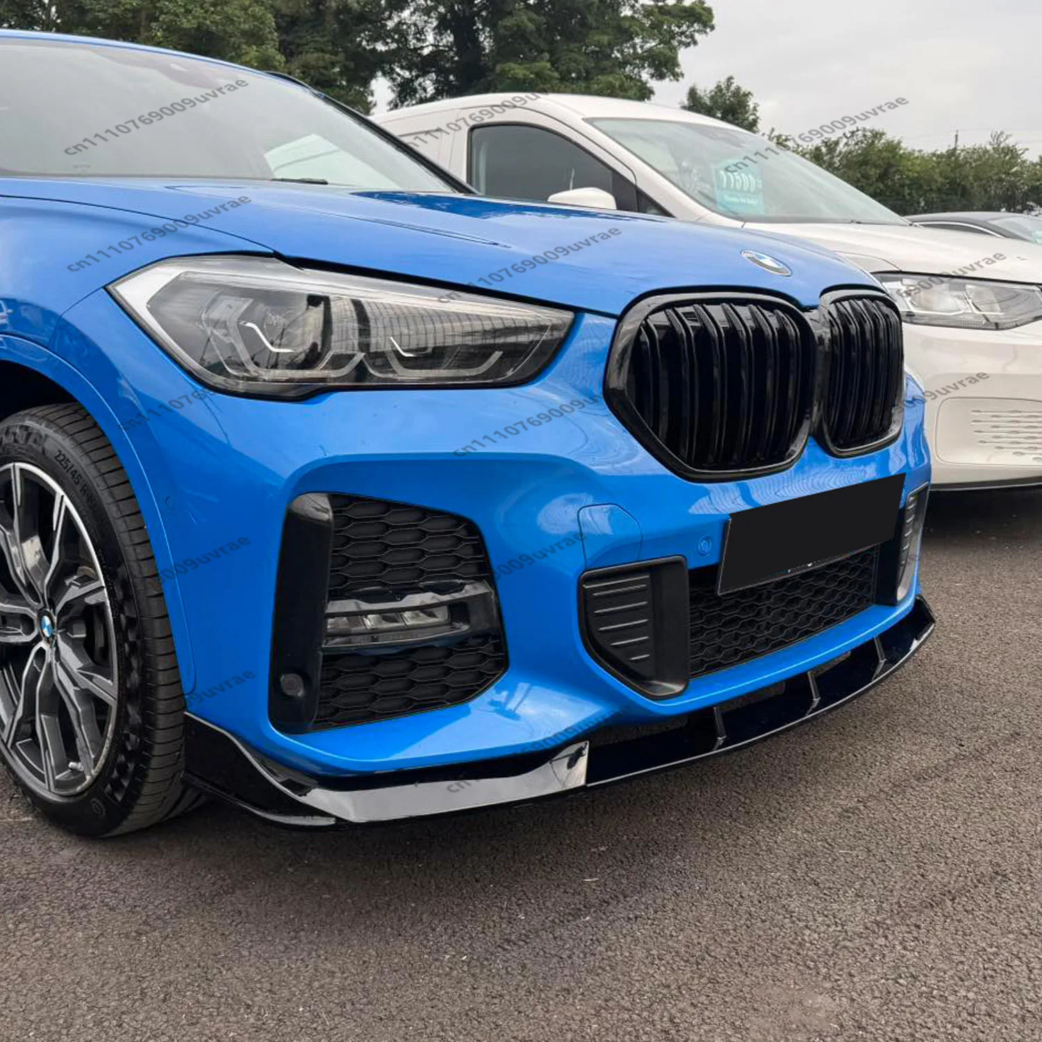 

Gloss Black ABS Front Bumper Lip Spoiler Splitter Diffuser For BMW X1 F48 M Sport 2019-2022 Facelift Bodykits Tuning