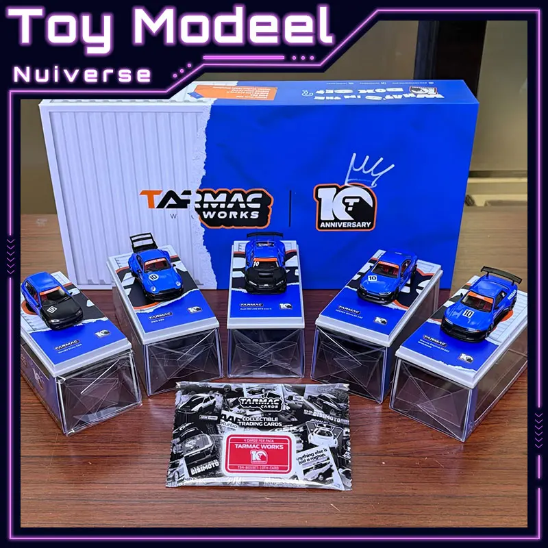 

Коллекция TW 10th Anniversary, масштаб 1:64, Porsche 993 Audi R8 R32 S15 EG6, литая под давлением модель автомобиля, идеальный подарок для коллекционеров автомобилей