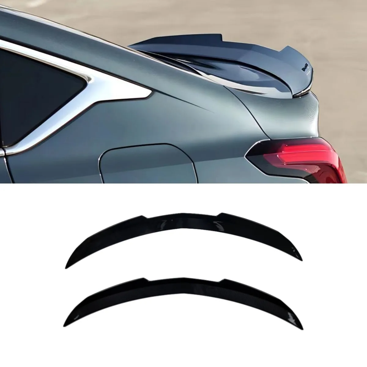 

Задний спойлер багажника, крыло PSM Style, автомобильный задний спойлер, крытое крыло, спойлер багажника для Cadillac CT4 CT5, комплект кузова, автомобильные аксессуары