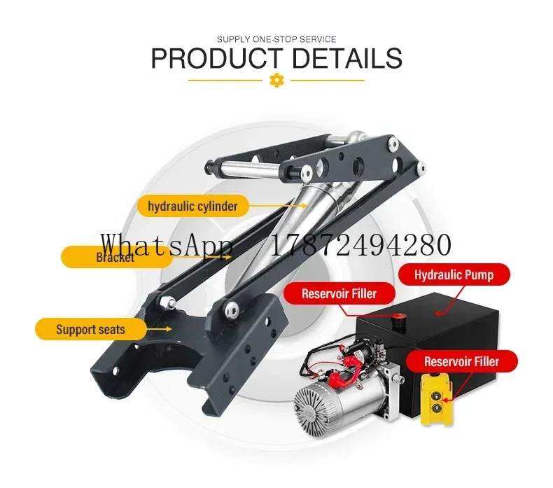 Scissor Lift Jack for Car Maintenance and Repairs