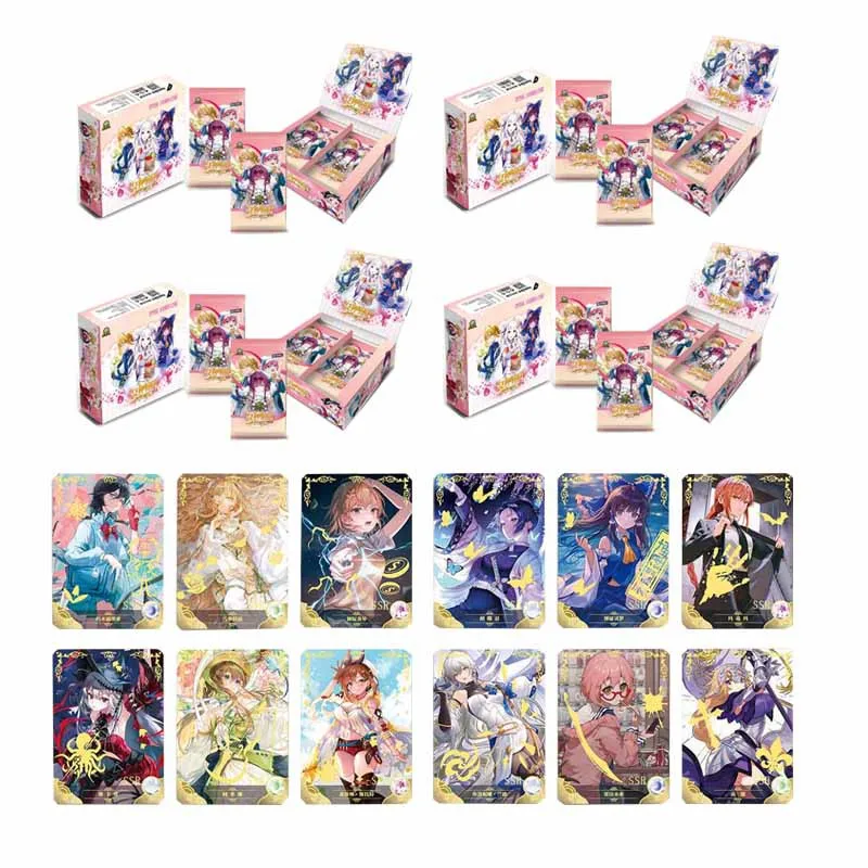 Tarjetas de colección de Goddess Story, caja de refuerzo, NS-1m12, tarjetas comerciales de chicas de Anime raras, venta al por mayor