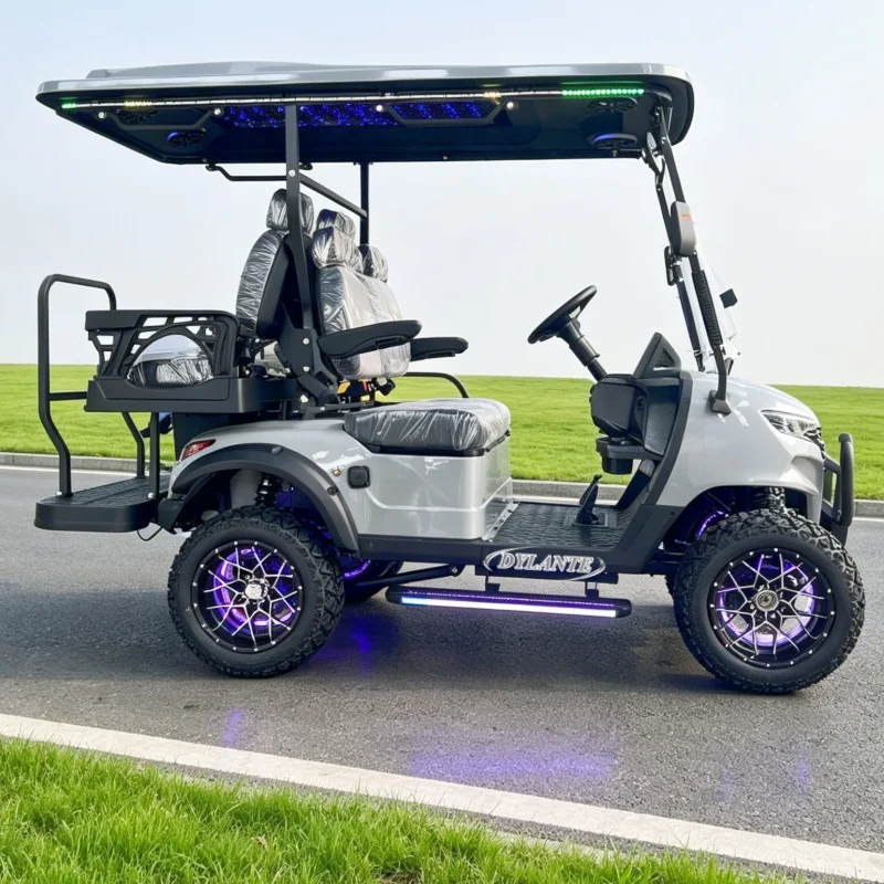

Upgraded Off-Road Lifted 48V/72V Golf Cart 4WD 2 4 6 8 Seater 4000W/7500W All Terrain Golf Buggy Rechargeable Lithium Battery