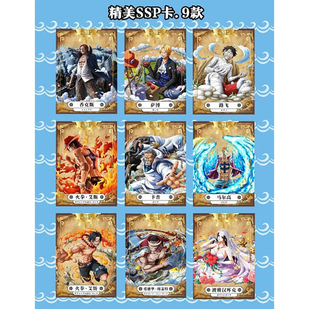 Anime One Piece Collection Card Top War Chapter Portgas·D· Ace Luffy Sabo Hidden Activity Limit Card Kid Christmas Birthday Gift