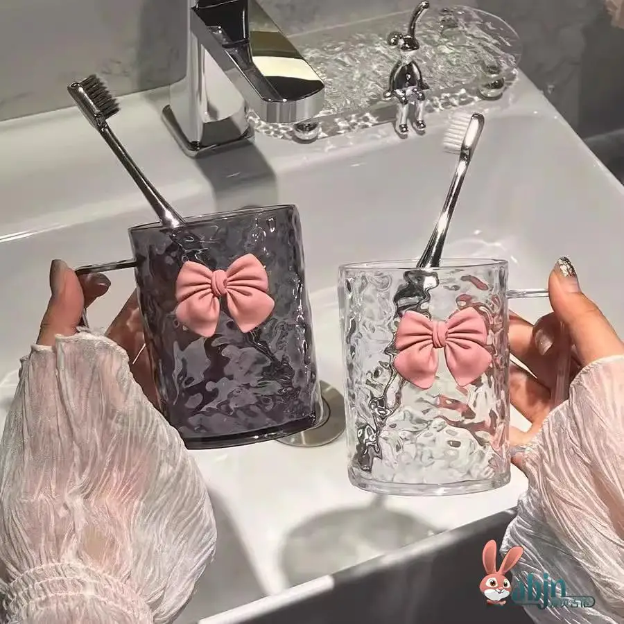 

Knot Toothbrush Holder Couple Set High Aesthetic Value Bathroom Accessories Creative Washing Cup Set
